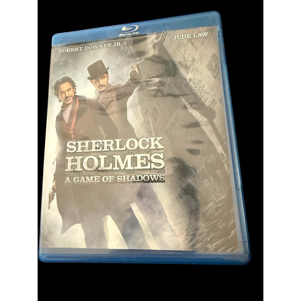 Sherlock Holmes A Game of Shadows Blu-ray DVD Robert Downey Jr Jude Law Action